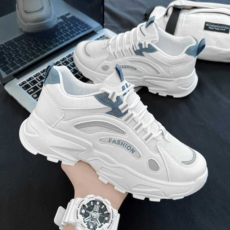 Nouvelles chaussures de papa sportive décontractées pour hommes chaussures à tendance pour hommes baskets masculines plate-forme respirante tenis