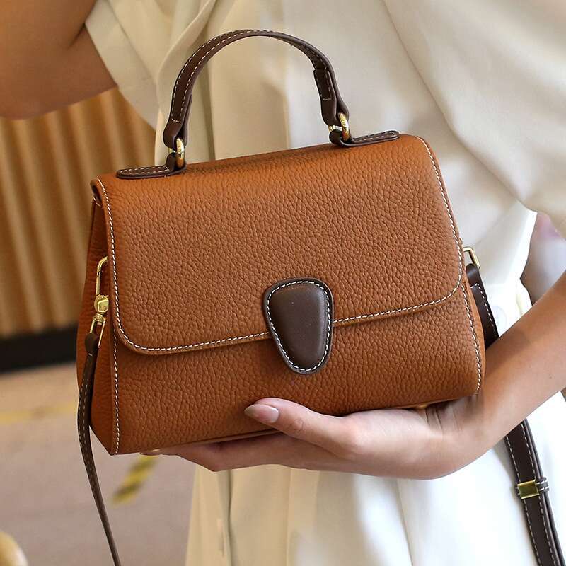 Sac à main pour femmes grande capacité 2023 Nouveau sac à bandoulière célibataire en cuir souple