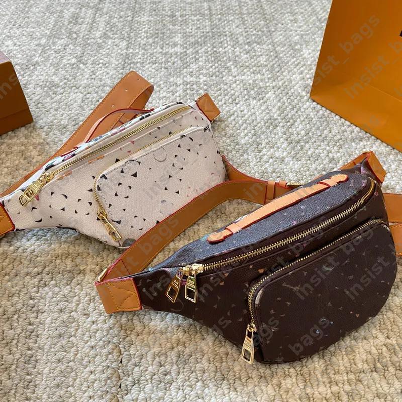 Sacs de taille de créateur Femmes Designers Bumbag Crossbody Sacs à bandoulière Fashion Fanny Pack Hands sacs en cuir sac coffre pour hommes Brow