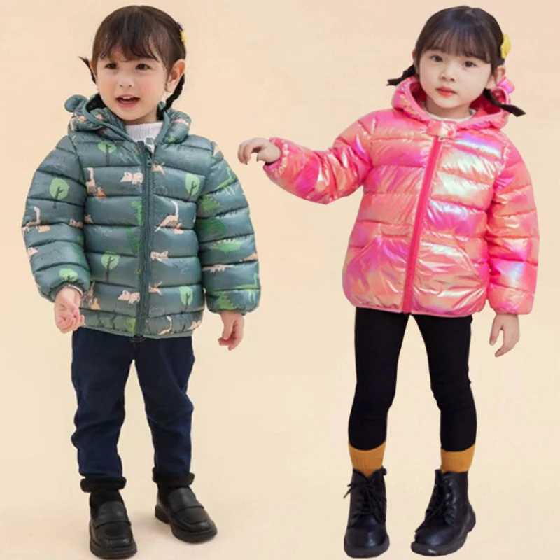05 Years Girls Hooded Lightweight Down Jackets Kids Boys Winter Coat Autumn Outerwear Casual Clothing Christmas Birthday Gift X250920