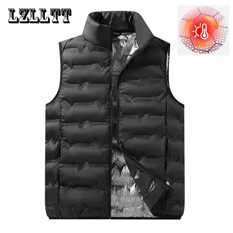 Men d'hiver Chauffage de gilet à gilet pour hommes décontractés Vestes de survie