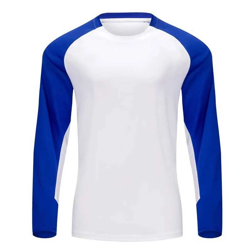 Simple Contrast Color Sports T Shirts For Men Fashion Fitness 3D Printed Long Sleeve Sportswear Tshirt Loose Quick Dry Gym TeesXJ250920
