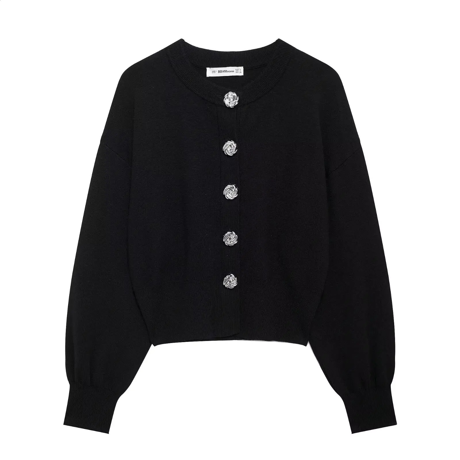 Cardigan Sweater Womens Knitwear Solid Long Sleeve Knitted Tops 2025 Elegant Fashion Knit Jackets Coat Woman Jumper Top 250919