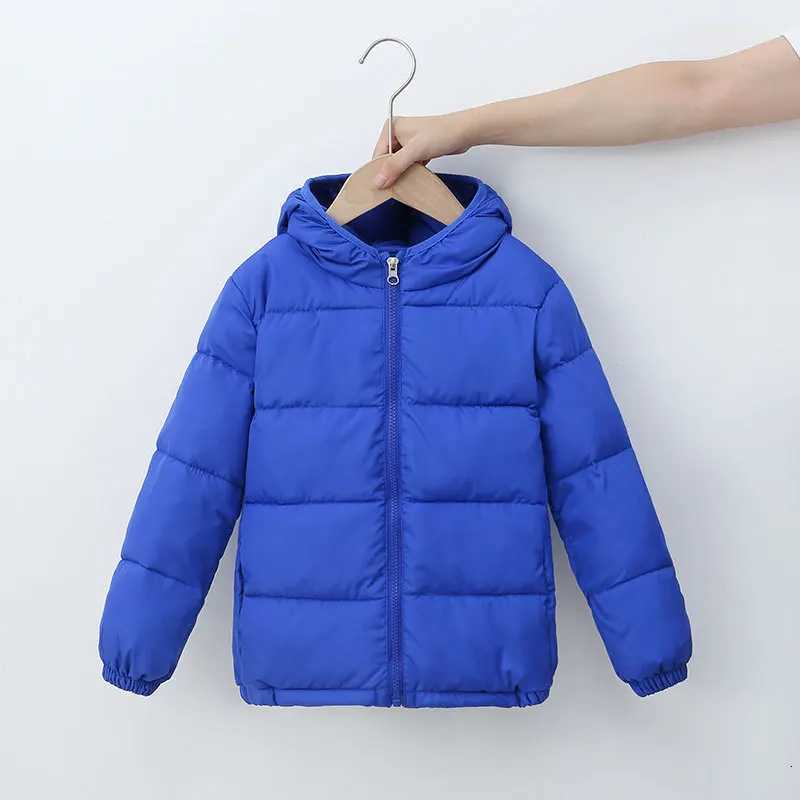 Enfants 412 ans Down Cotton Jacket Vesses pour garçons Girls Cotton Vêtements rembourrés Enfants enleceau couches à capuche x250920