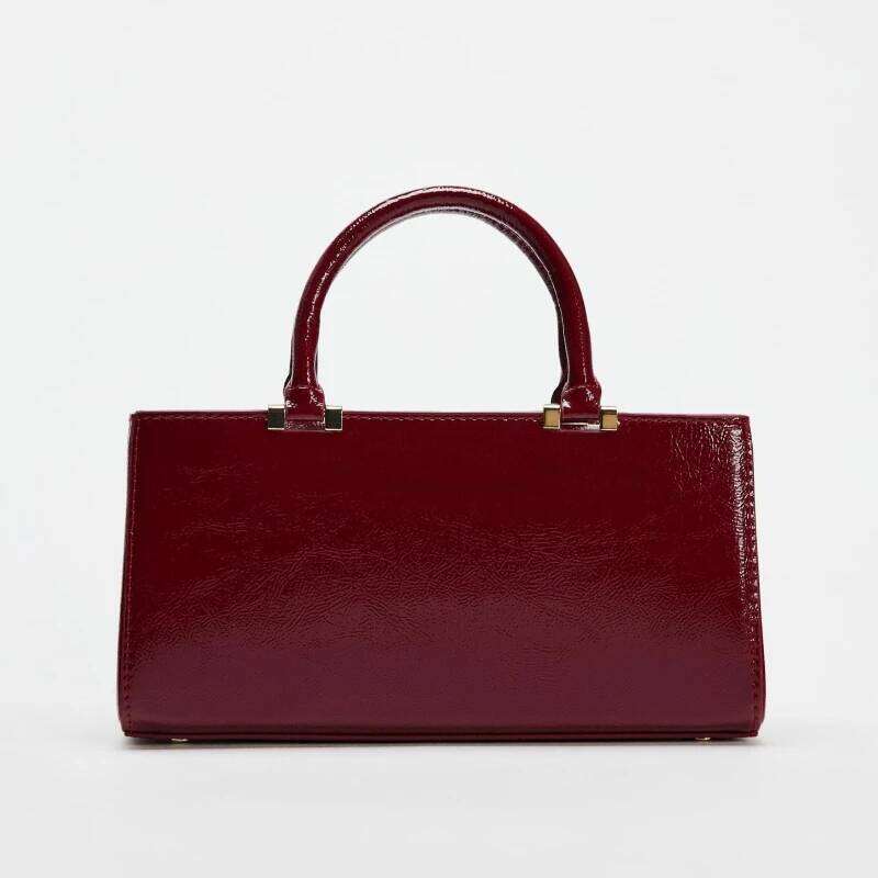Sac à main texturé Femmes Faux en cuir enterré Red Red Marques célèbres Épaule Élégante tendance Exquise Fashion Chain de mode Cossbody Bag Suoto