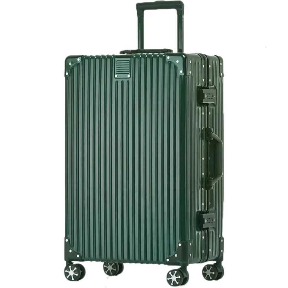 HotWay 28 Inch Checked in Luggage with Aluminum Frame PC Hard Shell Suitcase with Spinner Wheels and TSA Lock Large Suitcase f W250920-image-1076022138