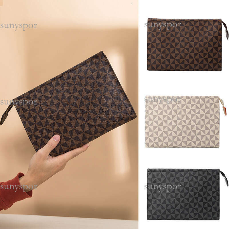 Fashion Trendy Brand Multifunctional Unisex Clutch 2025 New Men's Business Casual Printed Wallet