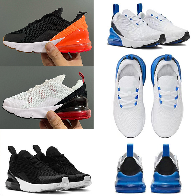 2025 New Colors 27C Kids Childrens Shoes Athletic Outdoor Boy Girls Running Shoe Black White Hyper Bright Violet Toddler Children Sneakers Size 26-3