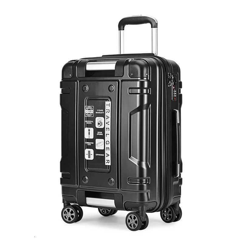 202428inch Travel suitcase with Explosionproof Zipper Carryon Suitcase Luggage Suitcase Silent Brake Wheels Waterproof W250920-image-1076022097