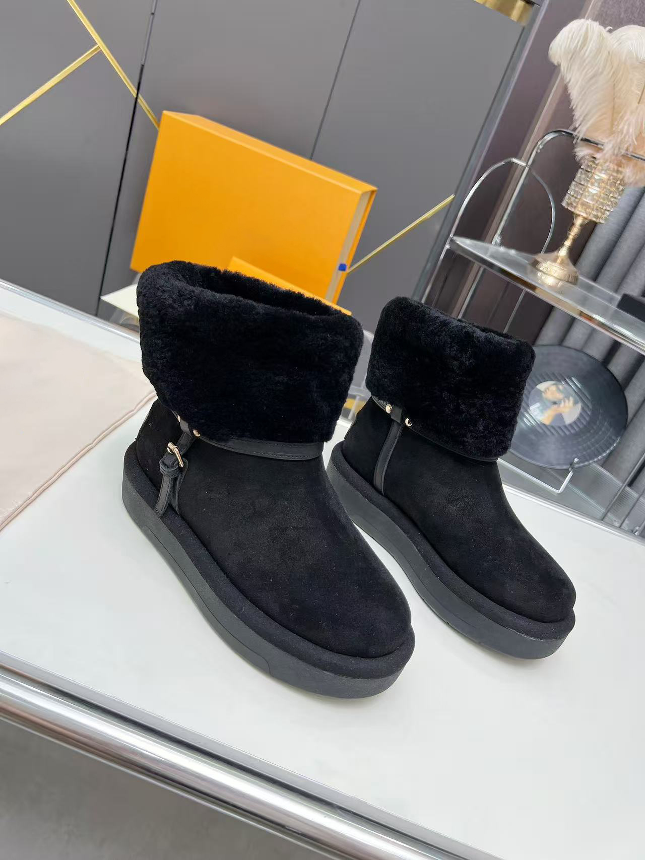 10a Top Quality Bot's Both's Snow Boots Shoes Winter Shoes Fashion