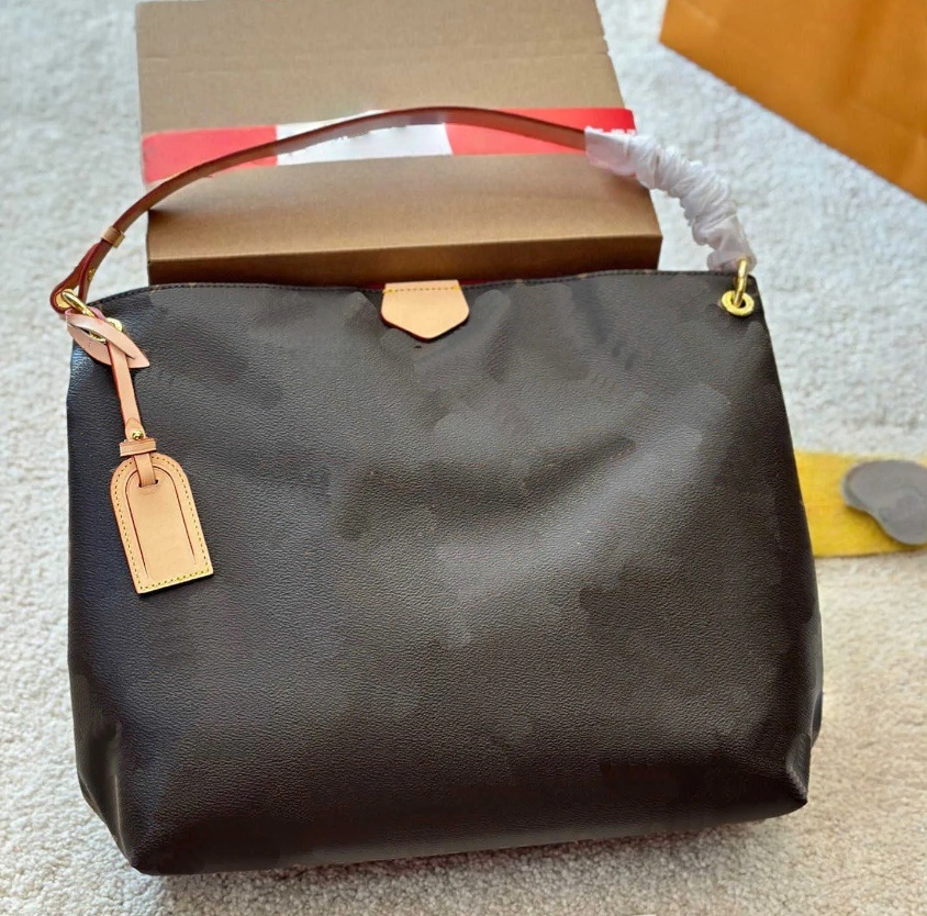 Ladies Fashion Luxury Designe GRACEFUL PM MM TOTE Shoulder Bags Handbag High Quality TOP 5A M43701 M43704 M43703 N42233 M43701 N42249 N44045 Purs