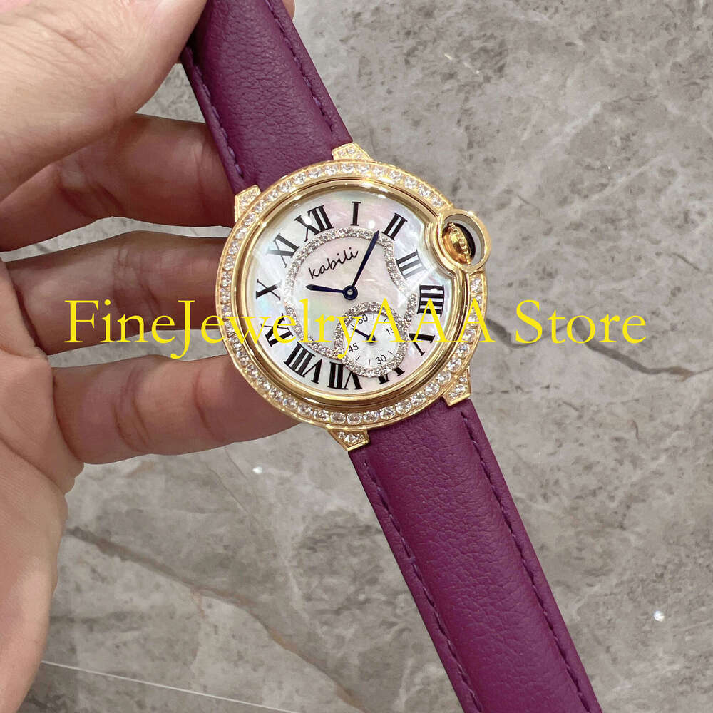 Montre de marque de créateur pour femmes, veste en cuir de styliste, nouvelle Kajia Internet Celebrity Light Luxury Fashion Ins Style Niche ballo