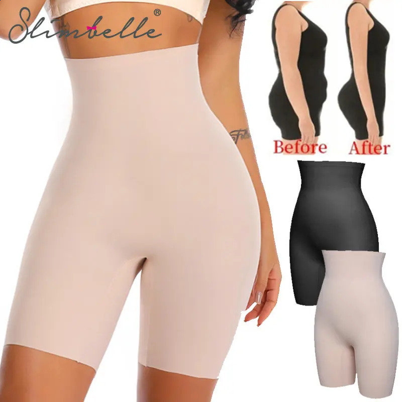 Womens High Waist Power Shorts Body Shaper Lightweight Slimming Belly Shaping Breathable Shapewear Butt Lifter Control Panties 250920