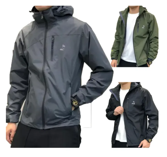 jacket mens designer hoodie tech waterproof zipper Men's Outerwear jackets high quality lightweight coat outdoor sports men coats Size: M-6XL
