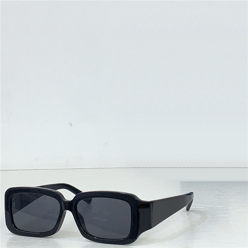 Nouveau design de mode de mode carrés de soleil carré 1403S Cadre acétate de forme simple et populaire Style Outdoor UV400 Protection Eyewear
