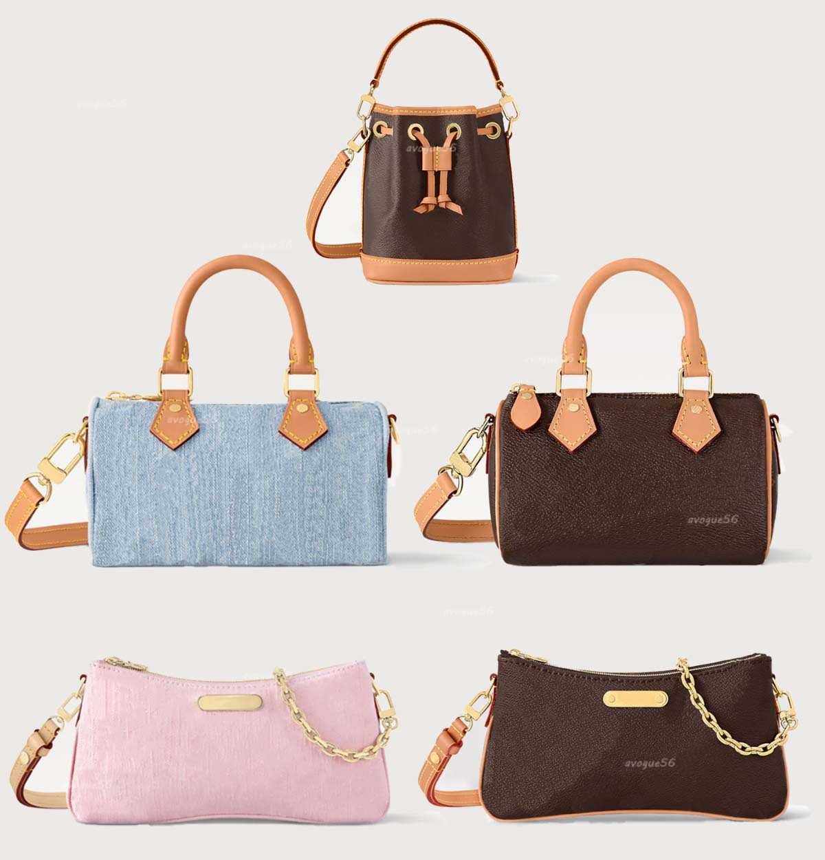 Sac de créateur sac à main Femmes Fashion Luxury Portefeuille Messager en cuir Sac à épaule messager haute capacité Sacs à provisions à carre