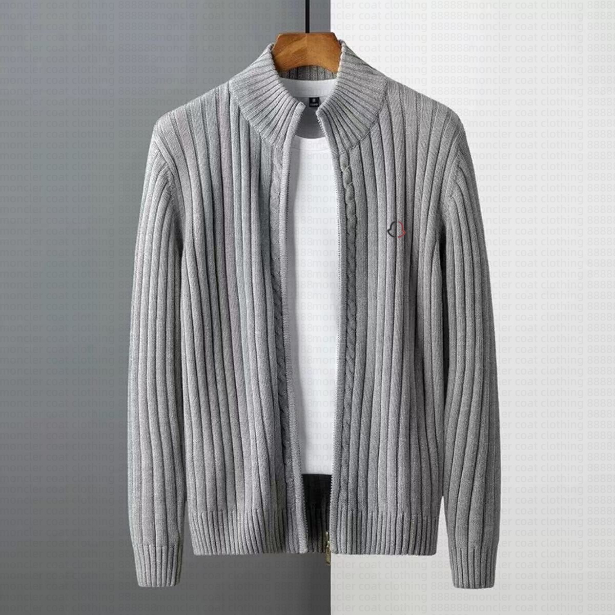 High quality sweater designer men's sweater cardigan luxury letter embroidery hooded jacket men's fashion pocket knitted cardigan sweater