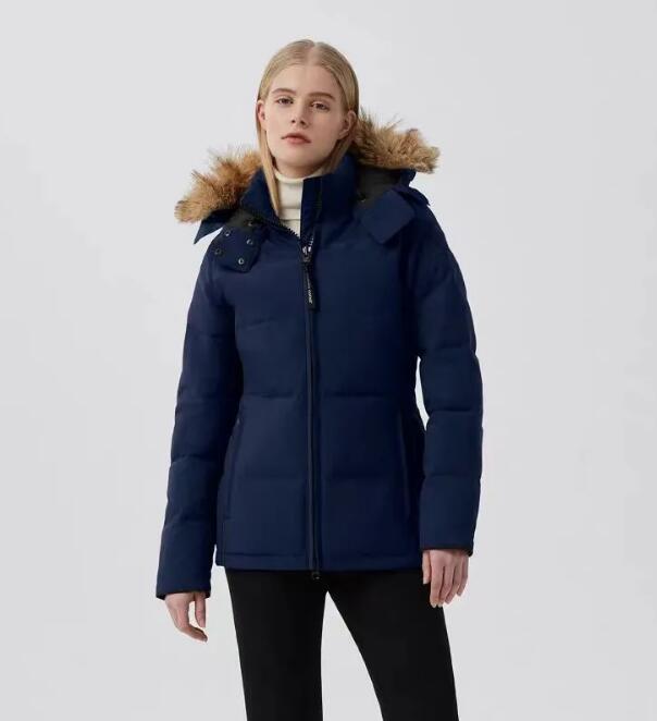 Vente chaude Winter Femmes Down Jackets Real Coyote Fur Designer Femme Puffer Puffer Outdoor Windbreaker Jassen Veste Extérieur Hooded Fourre Man
