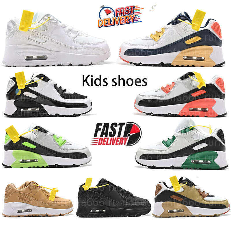 Chaussures de sport noires pour enfants baskets bébé et tout-petit