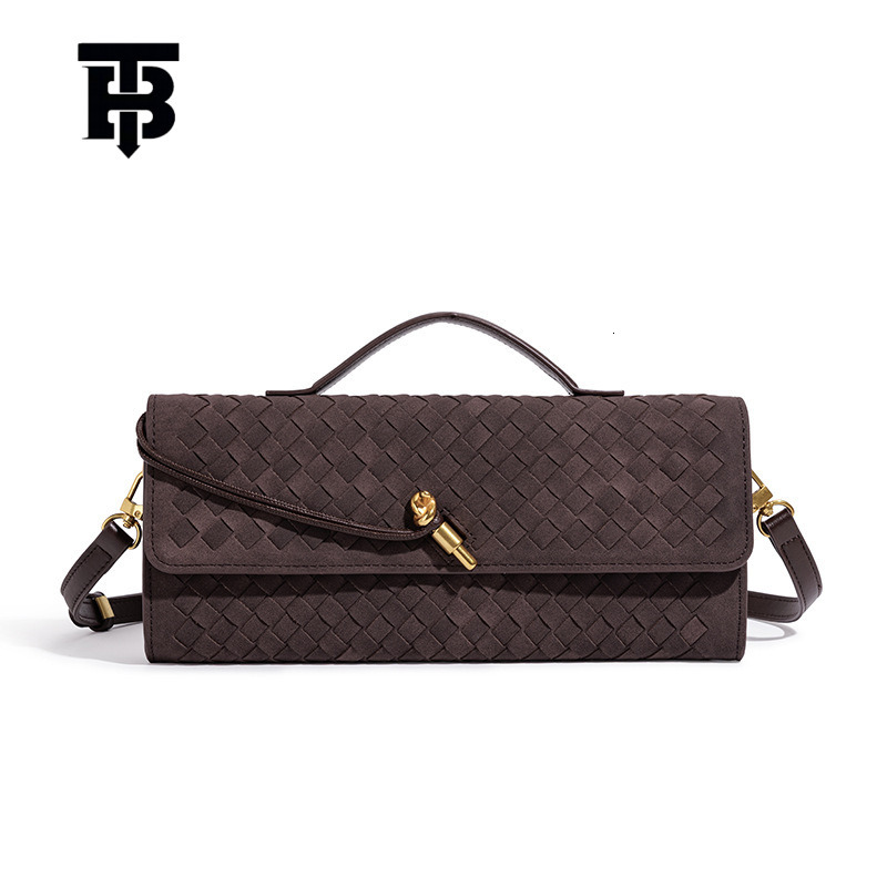 TB BHULAMTE Free Shipping New Designer Handbag 2025 High-quality Retro Rectangular Handbag Elegant Evening Shoulder Bag Women's Matte Bag