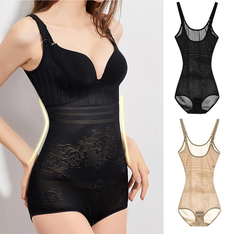 Women Shapewear Waist Trainer Bodysuit Shaping Control Panties Tummy Control Body Shaper Seamless Shapewear Slimming Underwear 250920