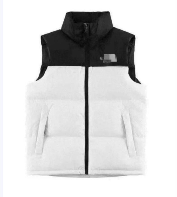 26ss new Mens women's Winter luxury Designer puffer cotton padded vest northern great mountain mens cotton Down Coat Jackets Womens Sleeveless