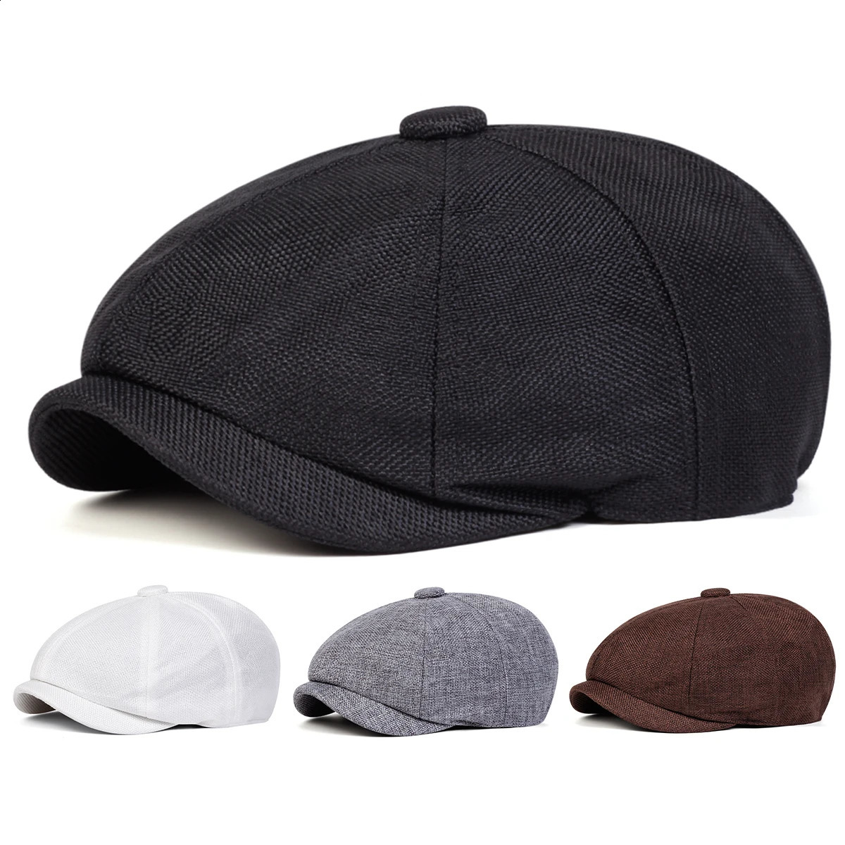Children Solid Color Casual sboy Caps British Painters Hats Spring Autumn Octagonal Cap Hip Hop Berets For Boys y250920