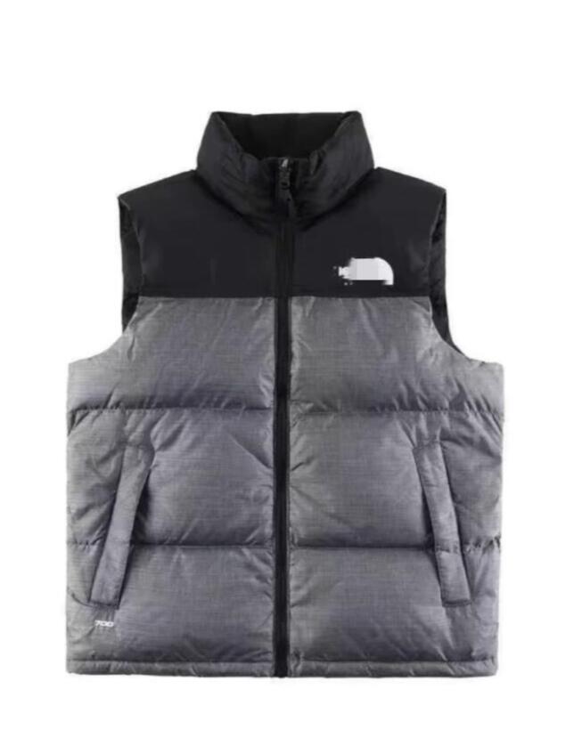 Mens women's Winter luxury Designer brand puffer cotton padded vest northern great mountain mens cotton Down Coat Jackets Womens Sleeveless War