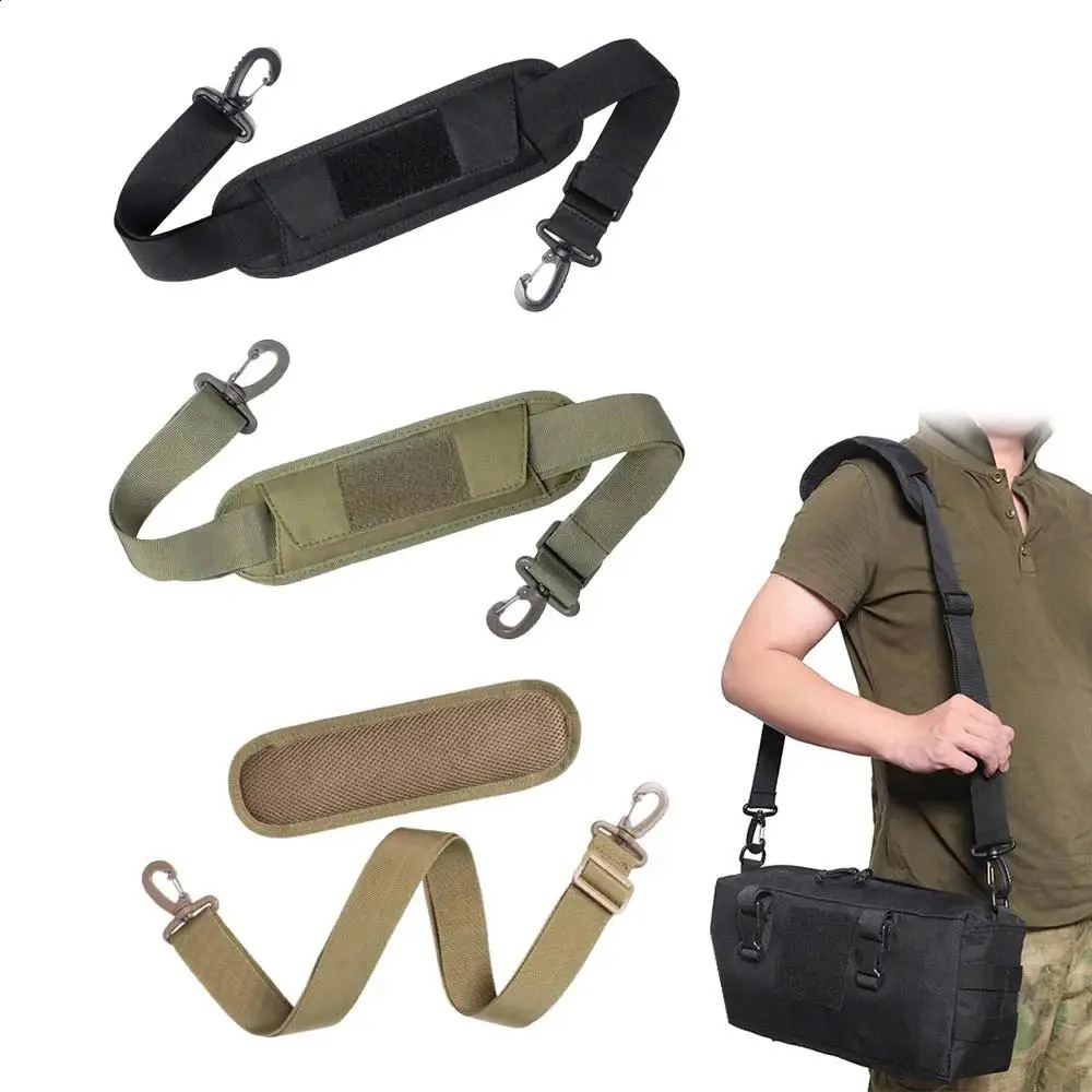 Solid Color Adjustable Shoulder Strap Removable Padded Pad Bag Chain Nylon Bag Shoulder Belt Bags Extender Shoulder Bag Chain250920