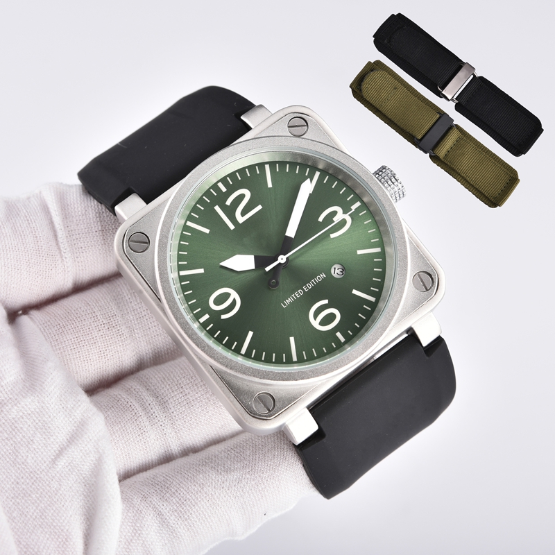 2026 New Men Wristwatches Top Brand Men's Mechanical Watch 44mm Automatic Date Fashion Couple Clock Stainless Steel Waterproof Male Watches