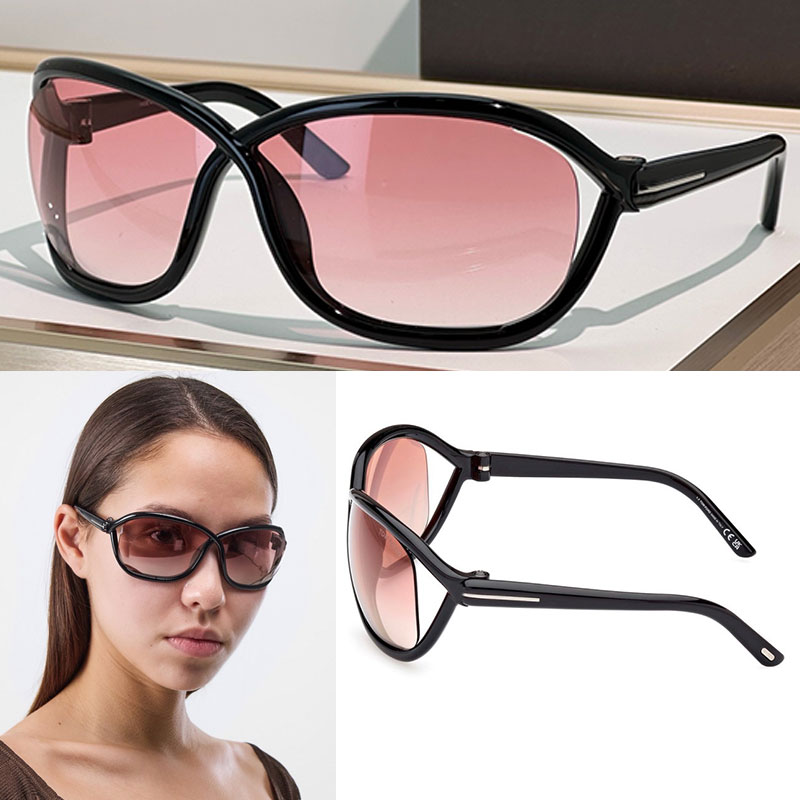 26ss Designer Butterfly Sunglasses 1069 Ladies Fashion butterfly Frame sunglasses Acetate oversized rectangular frame Pink gradient lens Luxury p
