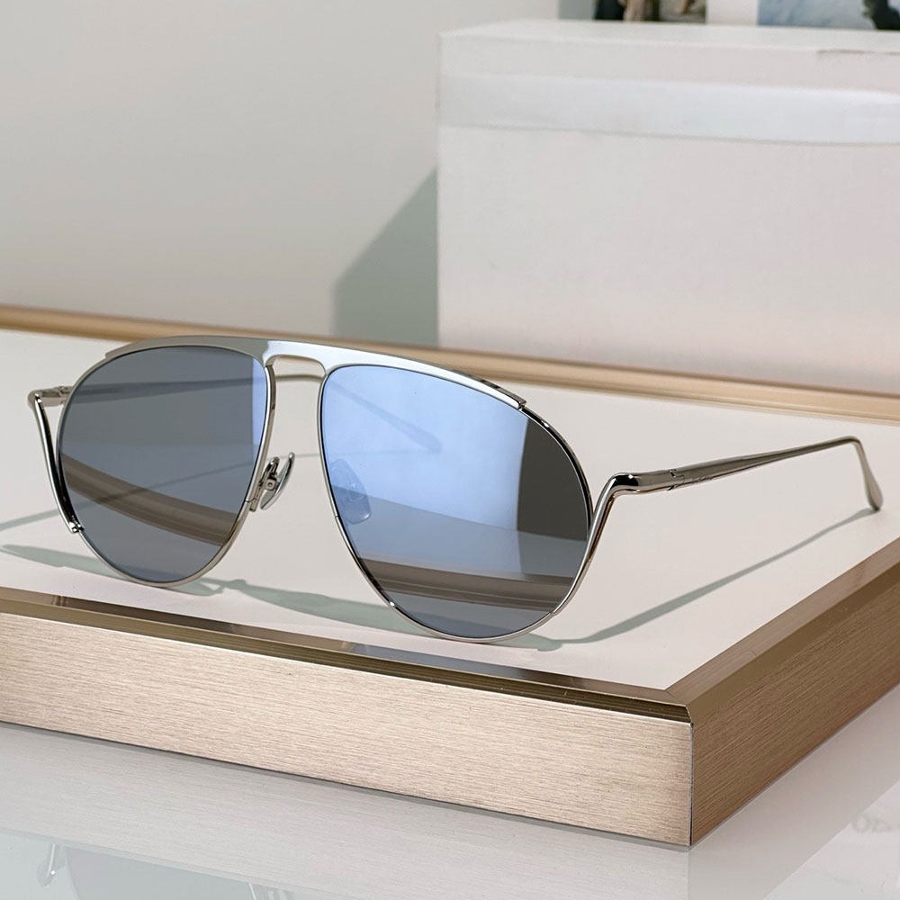 Lunettes de soleil de collines Luxury Louilles de soleil en forme de pilot