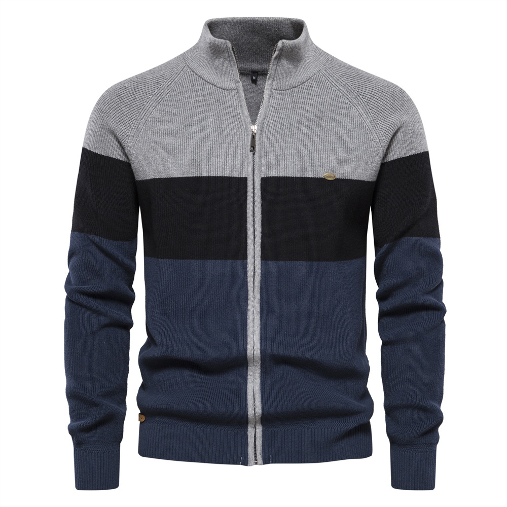 Sweater Men 2025 Nouvelle veste de tricots pour hommes Cardigan d'hiver automne cardigan de haute qualité manteau à la mode