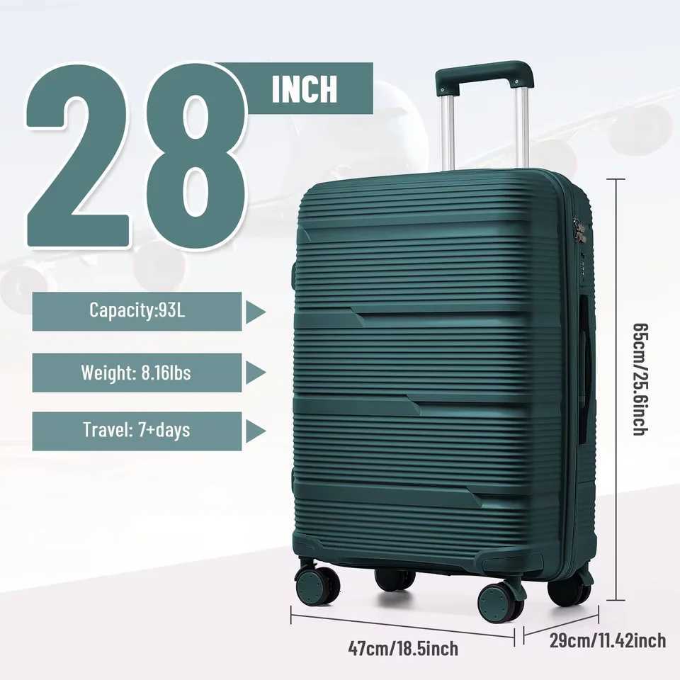 2024 New Design Travel Suitcase Rolling Women Men Carry on Travel Trolley Case 20 Inch Boarding Cabin Luggage Suitcase 24 28XJ250922-image-1076246697