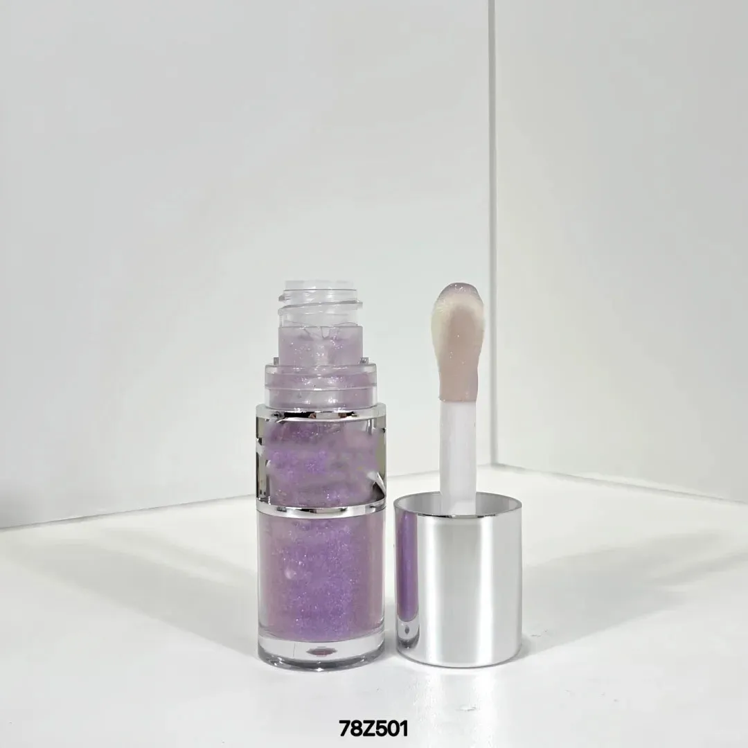 Make up lip gloss 6ml Silver Tube Lip Glaze Matte Red Moisturizing Waterproof Long Lasting Lipgloss Non-stick Cup Lip Beauty Cosmetic fast delive-image-910128492