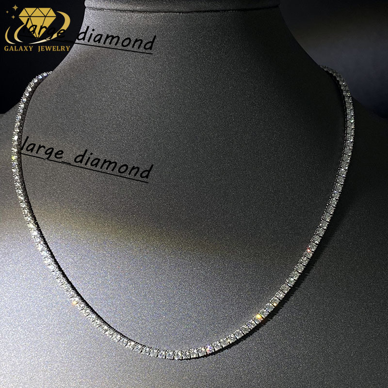 Luxury Jewelry IGI Certified Lab Grown Diamond Tennis Bracelet Chain 10K 14K 18K Gold Lab Created Diamond Tennis Chain