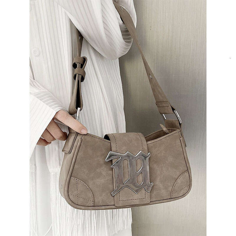 2025 New Hot Girl Women American Shoulder Handbag Internet Celebrity Same Style Underarm Bag