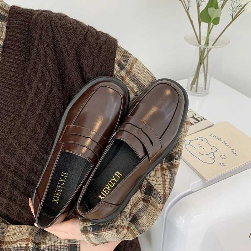 Mary Jane Chaussures Jk Commuter Uniform Mandis Femmes Lolita Chaussures Girls Japonais College Gothic Mocassins Cuir Flats 2023 W250922