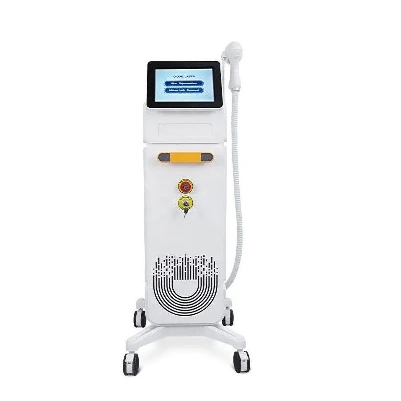 Epilatrice d'épilation à cheveux 808 nm Épilateur laser à diode 2 en 1 rajeunissement de peau laser picoseconde non invasif