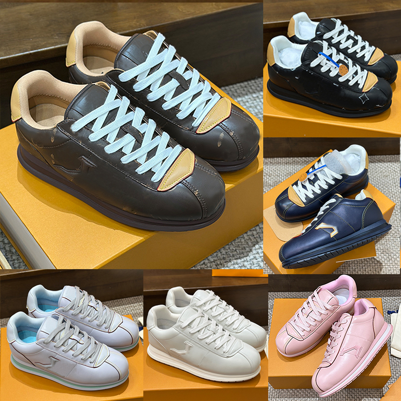 New BUTTERSOFT Sneaker Mens Womens Fashionable Versatile Shoes Top Quality Leather Rubber Sole Couple Breathable Non Slip Shoes Luxury Designer Shoe