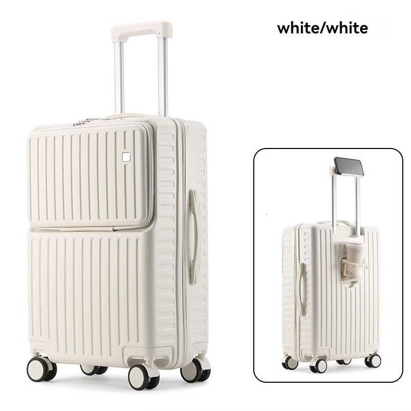 Front opening luggage compartment for men 20 inch boarding case travel suitcase for students 24 inch large capacity durableXJ250922-image-1076242689