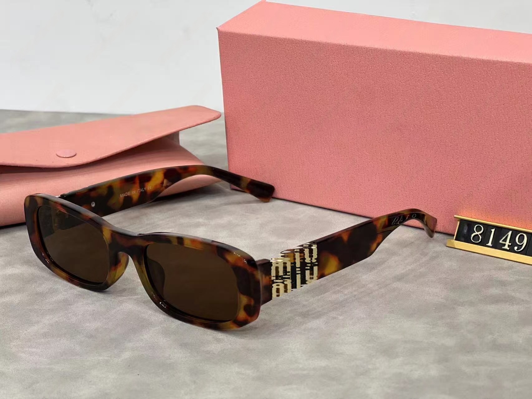 2025 designer sunglasses for women classic sun glasses luxurys glasses Euro american trend glasses curved Lenses shades large frame Light contour UV
