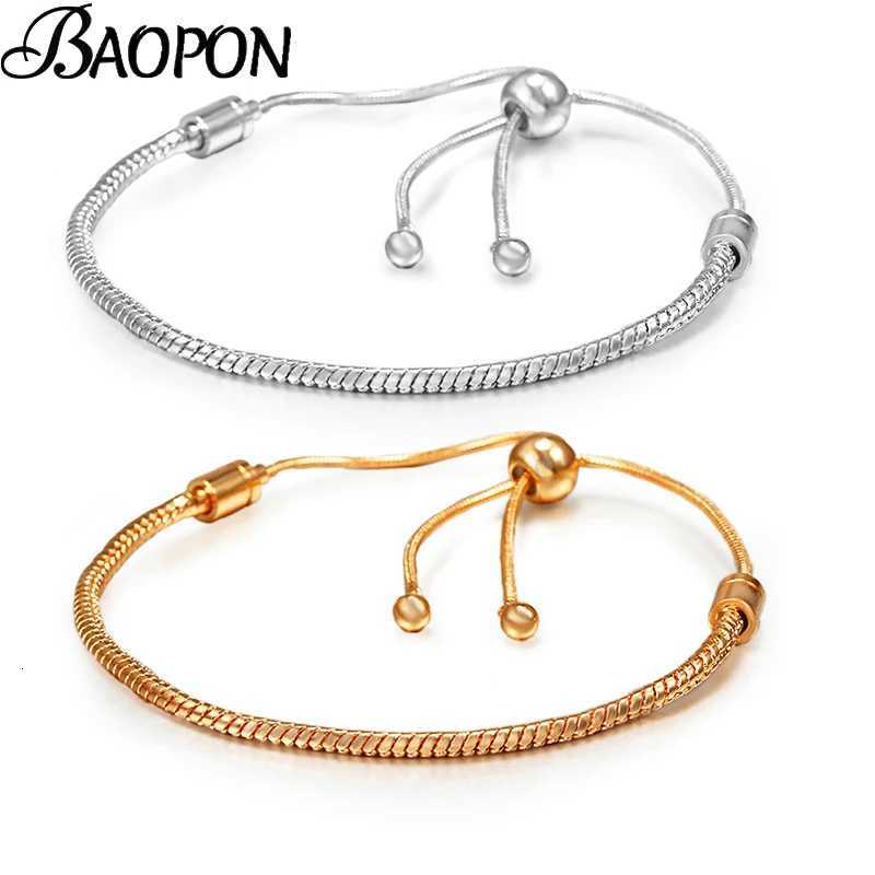 BAOPON New Arrival Silver Color Stainless Steel Mesh Bracelets With Charm Bracelets Bangles For Wen Lover DIY Christmas Gift X250922