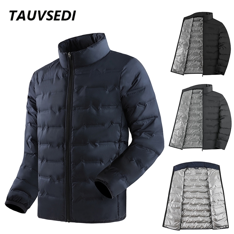 Men White Duck Down Jacket Warm Thick Stand Collar Windproof Puffer Jacket Mens Lightweight Coat Casual High Quality Jacket Male250920