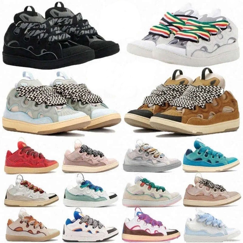 Designer Curb Sneakers Chaussures Chaussure pour hommes Femmes Blanc Men blancs Trainers Scarpe Forme Forme Casual Luxury Hotsale LAVI Chaussures
