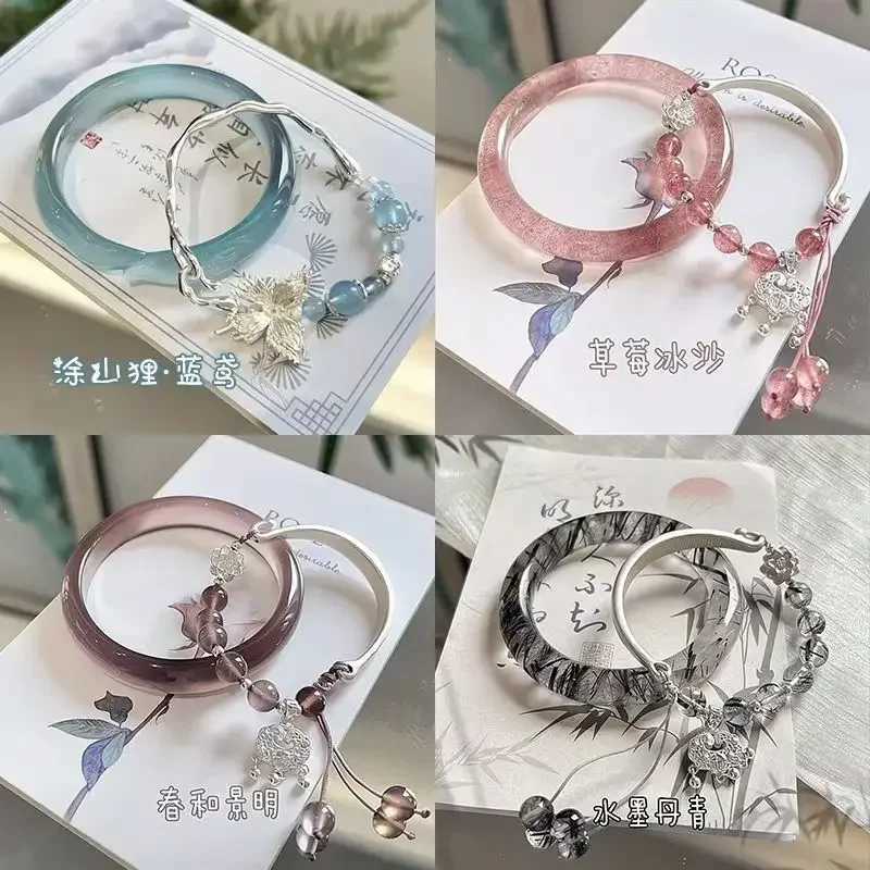 Chinese Style Tassel Beaded Bracelet for Wen Retro Pendant Charm Bracelets Temperament Bangles Fashion Jewelry Gift X250922
