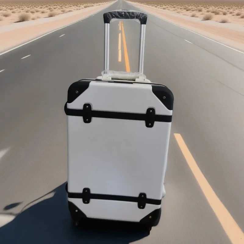British Style 20inch Carryon Luggage with 360 Spinner Wheels Trolley Case Suitcase for Air Travel Lightweight Cabin LuggageXJ250922-image-1076242175