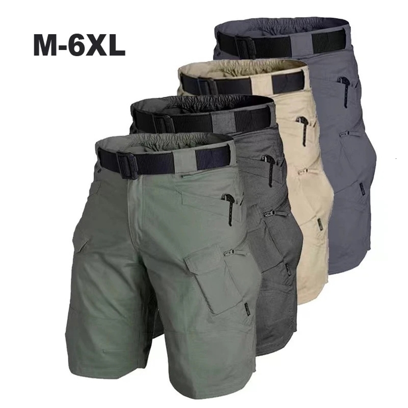 Mens Outdoor Cargo Tactical Shorts Summer Waterproof Urban Combat Trekking Camping Hiking Climbing Panttdoor Sports y250920
