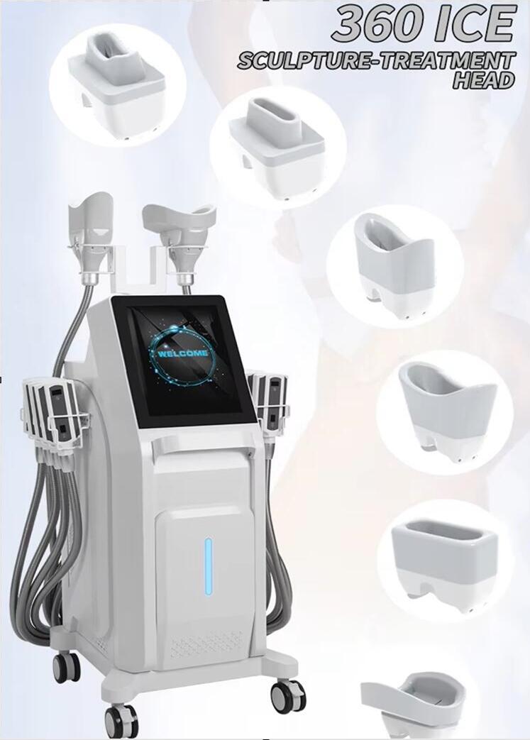 New arrival 360 Degree Cyrolipolysis Machine Diamond Ice Sculpture Slimming Weight Loss Cryotherapy Fat Freeze Slimming Body Shape Machine