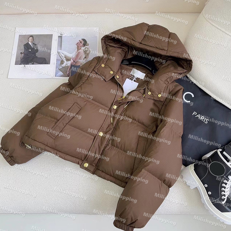 Veste designer pour femmes veste femme manteau veste gonflée à manches longues designer lady veste décontractée à la veste en ventre de vent cour